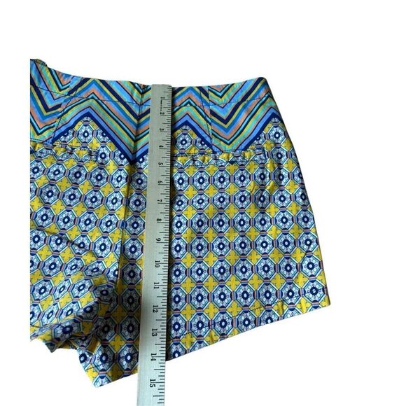 Maeve High Rise Relaxed Shorts size 8 Multicolor Abstract Geometric - Picture 8 of 12